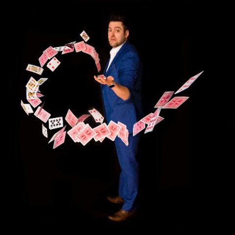 Russ is one of the country’s leading magical entertainers. Having started at aged 4, he has made magic his full time profession. Blending magic, mind reading, pickpocketing, con games & a quick wit he has over 20 years experience of performing at some of the best events throughout the UK & abroad. 

When it comes to emceeing an event he’ll work with you to create an amazing experience for your guests. For weddings he will help you in the planning process & draw from the thousands of weddings he’s overseen so far & personalise it to make your special day everything you’ve dreamt it would be!

Russ has the knowledge, experience & charisma to entertain your guests in any environment. Whether it’s filling in during a technical hitch, keeping your guests happy during the photo session or filling the natural gap between the meal & evening celebrations, Russ will give you everything you need to make your wedding or event something to remember!
